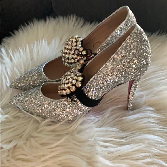 Gucci sparkly heels 👠 ❄️❄️ - Picture 4 of 8